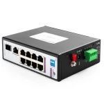 10-Port-SWITCH Spacetronik 8x PoE-Port 10/100 Mbit bis 30W + RJ45-Port 1 Gbit + SFP-Port 1 Gbit SP-SGI108SP