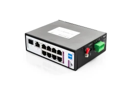 10-Port-SWITCH Spacetronik 8x Port 10/100 Mbit + RJ45-Port 1 Gbit + SFP-Port 1 Gbit SP-SGI108S