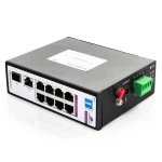 10-Port-SWITCH Spacetronik 8x Port 10/100 Mbit + RJ45-Port 1 Gbit + SFP-Port 1 Gbit SP-SGI108S