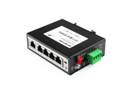 5-Port-SWITCH Spacetronik 4x Port 10/100 Mbit + 1x Uplink 100M Ethernet port SP-SFI105