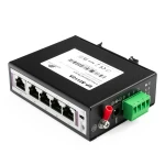 5-Port-SWITCH Spacetronik 4x Port 10/100 Mbit + 1x Uplink 100M Ethernet port SP-SFI105