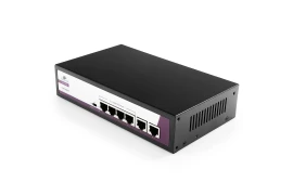 6 ports SWITCH Spacetronik 4x port POE + 2x Uplink Ethernet port RJ45 SP-SF1006P 10/100Mbps 65W