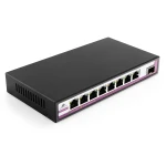 9-Port-SWITCH Spacetronik 8x 2,5-Gbit-Port + 1x Uplink 10G SFP+ Glasfaser-Port SP-SGT108S