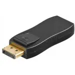 Adapter wtyk DisplayPort - gniazdo HDMI z blokadą SPD-H02