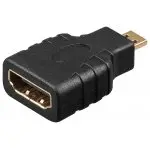 Adapter gniazdo HDMI - wtyk MICRO HDMI