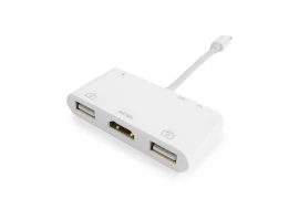 Adapter iPhone Apple Lightning 6 w 1 na HDMI, USB, USB-C SPU-M13