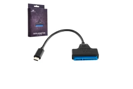 Adapter przejściówka złącze SATA III na USB-C do dysków SSD HDD