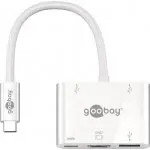 Adapter USB-C na HDMI, 2x USB 2.0, 1x USB 3.0, 1x USB-C Goobay