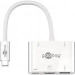 Adapter USB-C na HDMI + USB 3.0 + 2x USB 2.0 + USB-C Goobay