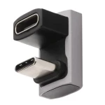 Adapter USB4 Kątowy 180 USB-C na USB-C 240W 8K 60Hz Spacetronik SPU-A23