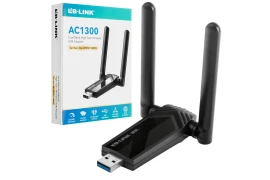 Adapter Wi-Fi AC1300 USB 3.0 do komputera 1267mb/s mini karta sieciowa odbiornik WiFi 5 LB-Link BL-WDN1300H