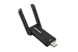 Adapter WiFi 6 USB 3.0 Dual Band AX5400 5374Mbps Comfast CF-972AX Tri-Band Dwie Anteny