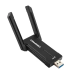 Adapter WiFi 6 USB 3.0 Dual Band AX5400 5374Mbps Comfast CF-972AX Tri-Band Dwie Anteny