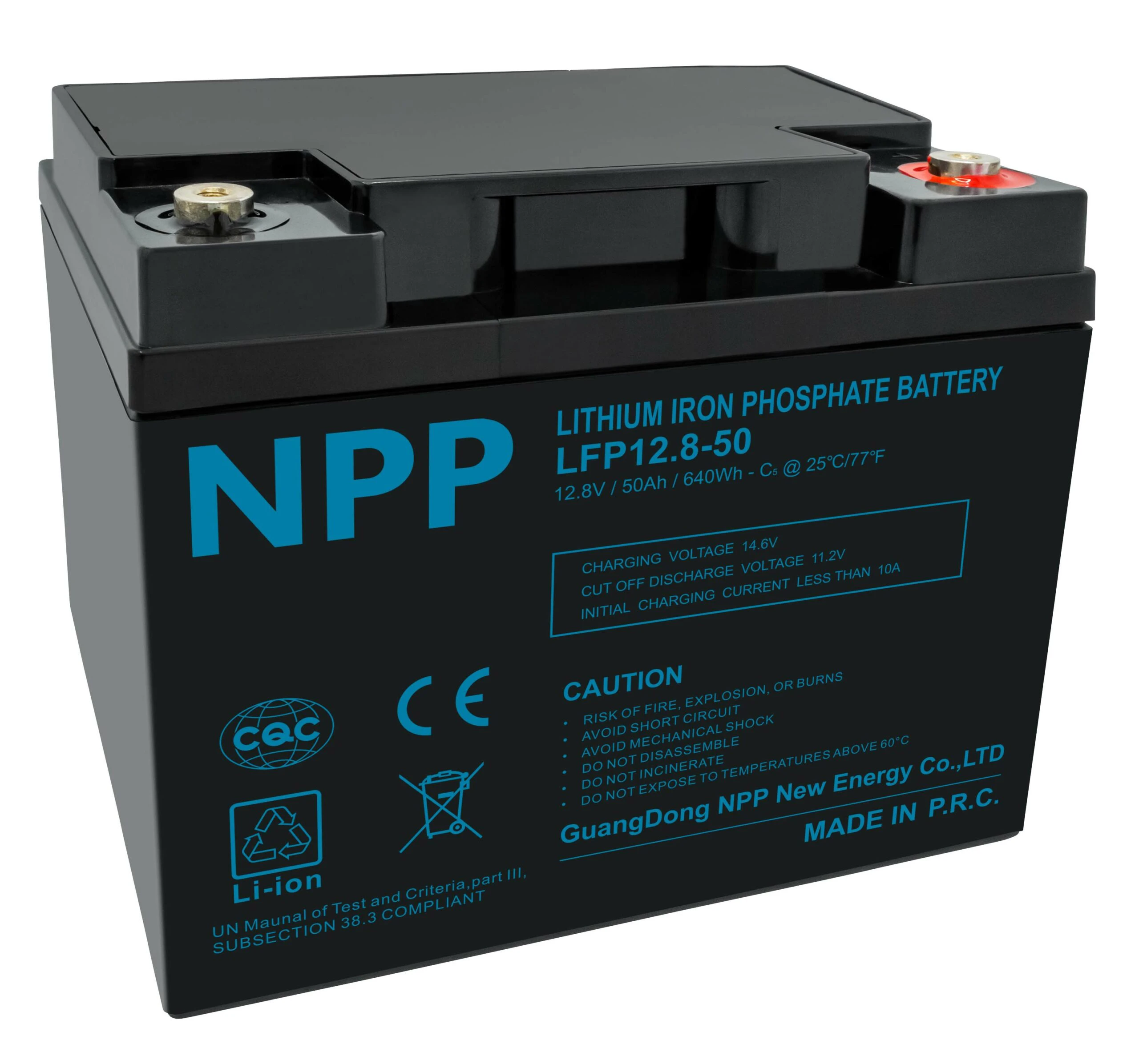 Batterie LFP 12,8V 50Ah T14