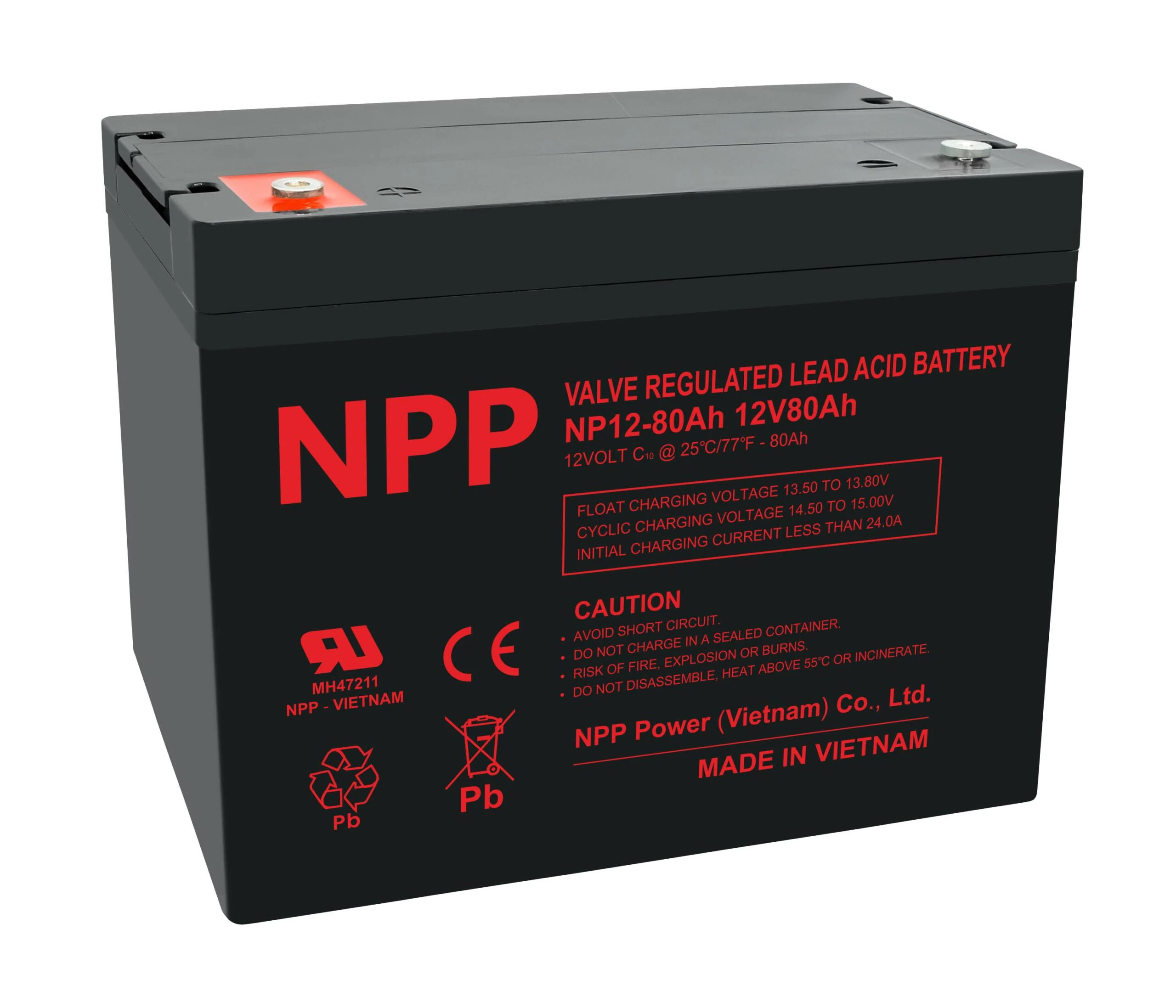 Gelbatterie NP 12V 65Ah T14