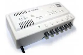 Wzmacniacz szerokopasmowy Alcad CA-362 0-24V 2xUHF+VHF+FM / 2x OUT