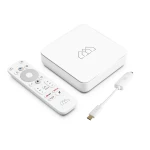 Android SMART TV + DVB-T2 HEVC Homatics Box R 4K Android 11 WiFi z cert. Google i Netflix