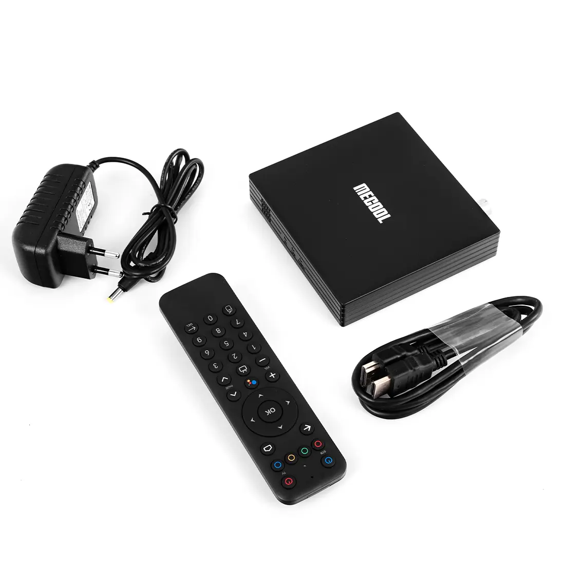 Android TV BOX MECOOL KT1 DVB-S2X 4K Android 10 WiFi z tunerem SAT