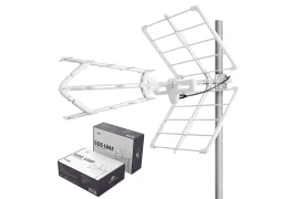 UHF Antenna DVB-T/T2 Spacetronik EOS Weis