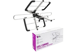 Antena DVB-T2 Spacetronik EOS Combo Black OUTLET