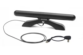 Antena pokojowa DVB-T2 Sonus TV zasilana z USB wzmacniacz 40dB OUTLET