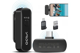 Smartphone-Mikrofon mit USB-C, USB, Lightning YMOO M5