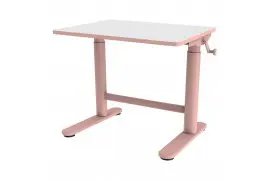 Verstellbarer Kinderschreibtisch Spacetronik XD 80x60 cm (Rosa)