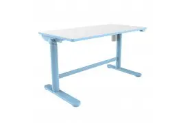 Spacetronik XD 100x50 cm (blau) verstellbarer Kinderschreibtisch