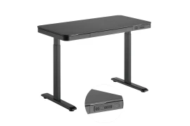 Eleganter Schreibtisch mit elektrischer Höhenverstellung Spacetronik Astrid SPE-B126BB