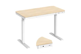 Eleganter Schreibtisch mit elektrischer Höhenverstellung Spacetronik Astrid SPE-B126WO