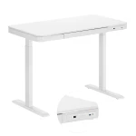Eleganter Schreibtisch mit elektrischer Höhenverstellung Spacetronik Astrid SPE-B126WW