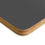 Spacetronik HPL Schreibtischplatte 160x80x1,8cm, grau