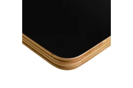 Blat do biurka stołu Spacetronik HPL 160x80x1,8cm kolor czarny