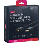 CLICKTRONIC Kabel DisplayPort DP - HDMI 2.0 4K 60Hz 5m