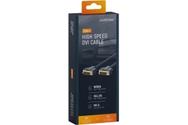 CLICKTRONIC Kabel DVI-D - DVI-D (24+1) 1m