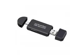 Czytnik kart pamięci 3w1 SD microSD USB USB-C Micro USB SPU-CR02