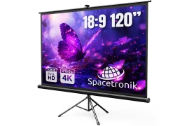 Ekran Projekcyjny ze Statywem 120 4K Spacetronik