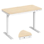 Eleganter Schreibtisch mit elektrischer Höhenverstellung Spacetronik Astrid SPE-B126WO