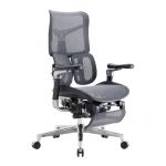 Spacetronik SPRINGLE 66 ergonomischer Bürostuhl, schwarz