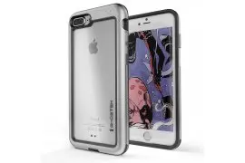 Etui Atomic Slim Apple iPhone 7 8 Plus srebrny