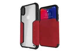 Etui Exec 3 Apple iPhone Xs czerwony