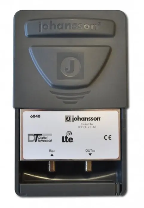 Filtr LTE / 4G / 5G Johansson 6040C48 470-694 MHz