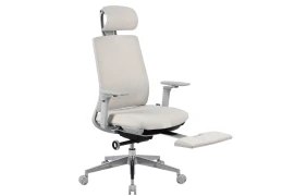 5D ergonomischer Bürostuhl mit Fußstütze Spacetronik Albert Weis