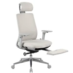 5D ergonomischer Bürostuhl mit Fußstütze Spacetronik Albert Weis