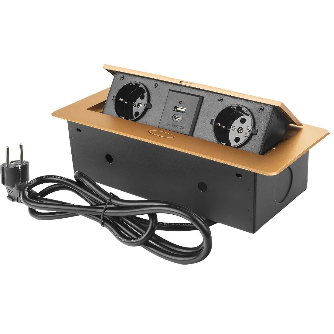 Tischsteckdose Spacetronik SPS-D24CG