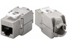 Gniazdo RJ45 Keystone CAT 6A STP shielded