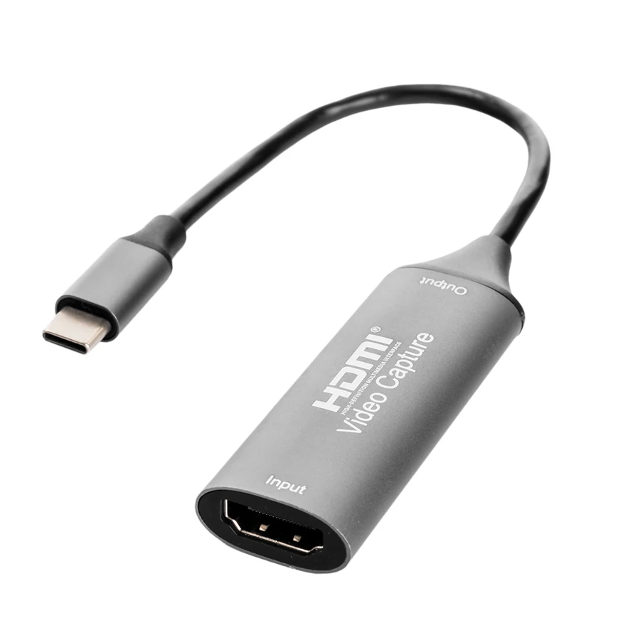Grabber HDMI USB-C Videorekorder Spacetronik SP-UVG01, 4K