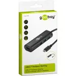 Adapter HUB rozgałęźnik USB-C 4xUSB 3.0 Goobay