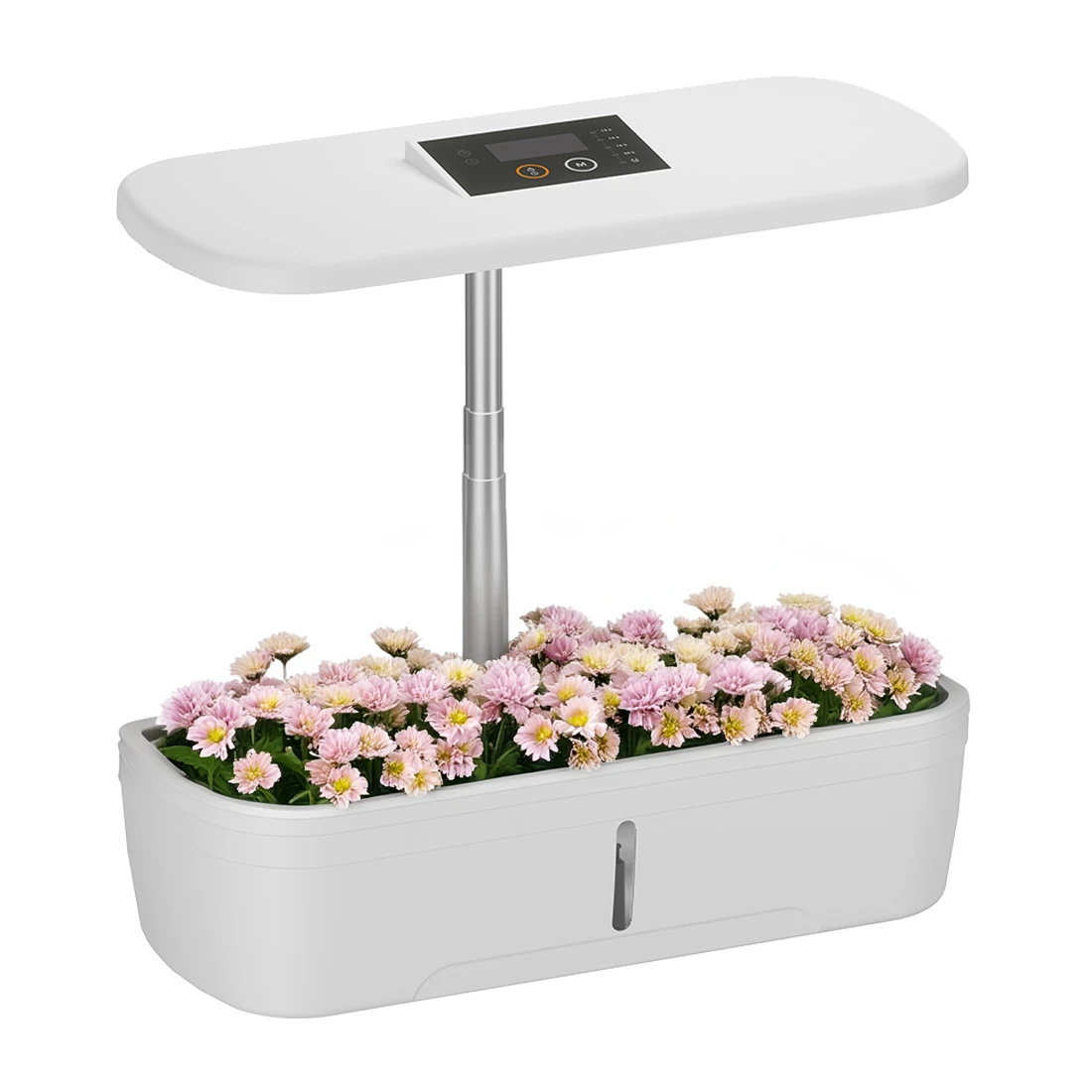 Smart SMART GARDEN weißer Blumentopf mit Spacetronik SPGC10 Bewässerungssystem