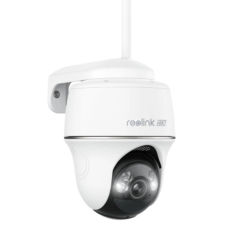 Reolink Argus PT Ultra 8Mpix 4K, WiFi 2,4 und 5GHz intelligente Kamera mit Personenerkennung, weiß